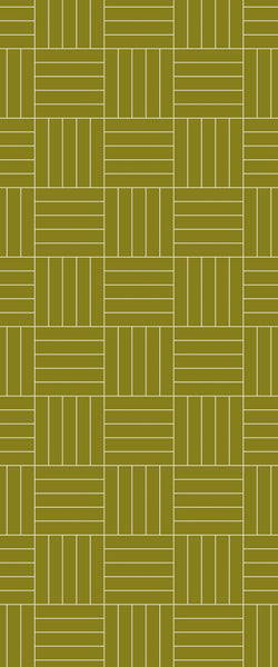 Yellow Mosaic Tile Acrylic Shower Panel 2440mm x 1220mm ( 3mm Thick) - CladdTech