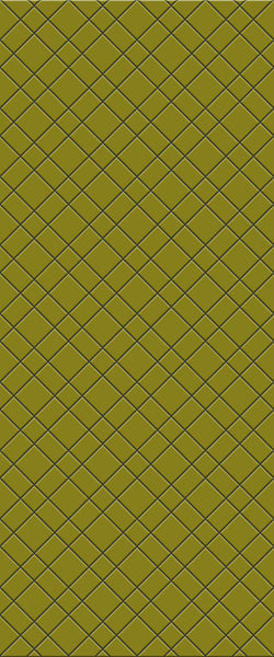 Yellow Basket Weave Tile Acrylic Shower Panel 2440mm x 1220mm ( 3mm Thick) - CladdTech