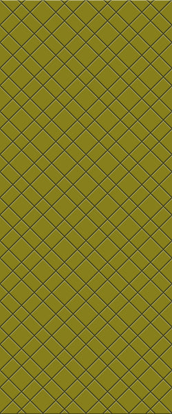 Yellow Basket Weave Tile Acrylic Shower Panel 2440mm x 1220mm ( 3mm Thick) - CladdTech