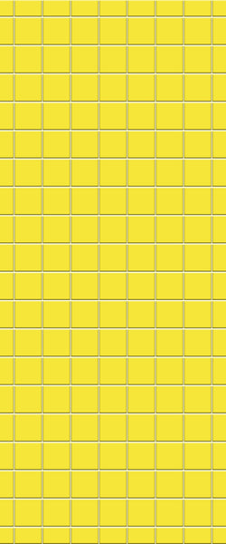 Yellow Checkerboard Tile Acrylic Shower Panel 2440mm x 1220mm ( 3mm Thick) - CladdTech