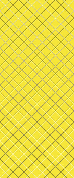 Yellow Basket Weave Tile Acrylic Shower Panel 2440mm x 1220mm ( 3mm Thick) - CladdTech