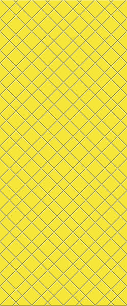 Yellow Basket Weave Tile Acrylic Shower Panel 2440mm x 1220mm ( 3mm Thick) - CladdTech