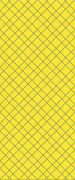 Yellow Basket Weave Tile Acrylic Shower Panel 2440mm x 1220mm ( 3mm Thick) - CladdTech
