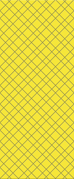 Yellow Basket Weave Tile Acrylic Shower Panel 2440mm x 1220mm ( 3mm Thick) - CladdTech