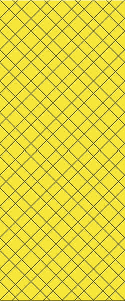 Yellow Basket Weave Tile Acrylic Shower Panel 2440mm x 1220mm ( 3mm Thick) - CladdTech