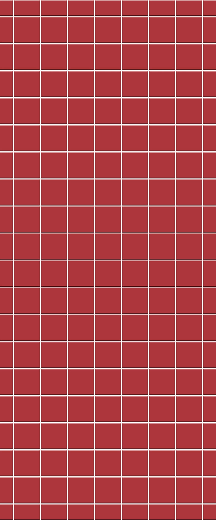 Red Checkerboard Tile Acrylic Shower Wall Panel 2440mm x 1220mm ( 3mm Thick) - CladdTech