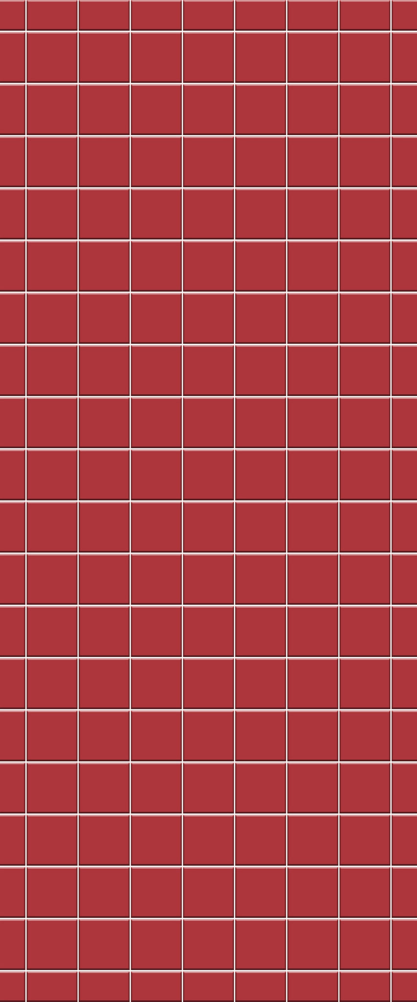Red Checkerboard Tile Acrylic Shower Wall Panel 2440mm x 1220mm ( 3mm Thick) - CladdTech