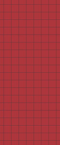 Red Checkerboard Tile Acrylic Shower Wall Panel 2440mm x 1220mm ( 3mm Thick) - CladdTech