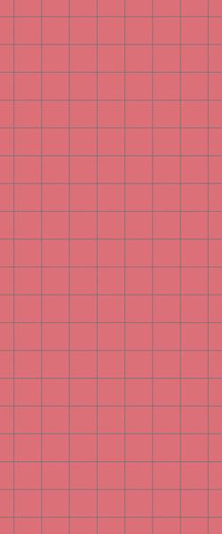 Red Checkerboard Tile Acrylic Shower Wall Panel 2440mm x 1220mm ( 3mm Thick) - CladdTech