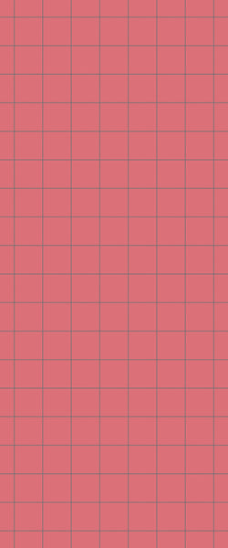 Red Checkerboard Tile Acrylic Shower Wall Panel 2440mm x 1220mm ( 3mm Thick) - CladdTech