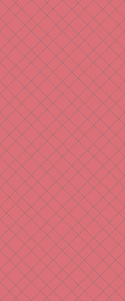 Red Basket Weave Tile Acrylic Shower Panel 2440mm x 1220mm ( 3mm Thick) - CladdTech