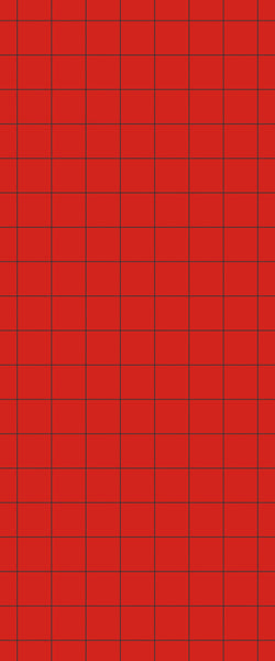 Red Checkerboard Tile Acrylic Shower Wall Panel 2440mm x 1220mm ( 3mm Thick) - CladdTech