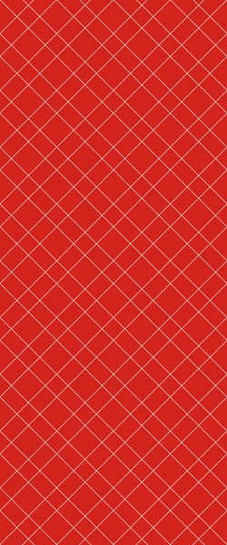 Red Basket Weave Tile Acrylic Shower Panel 2440mm x 1220mm ( 3mm Thick) - CladdTech