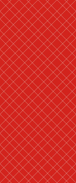 Red Basket Weave Tile Acrylic Shower Panel 2440mm x 1220mm ( 3mm Thick) - CladdTech