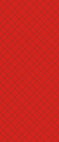 Red Basket Weave Tile Acrylic Shower Panel 2440mm x 1220mm ( 3mm Thick) - CladdTech