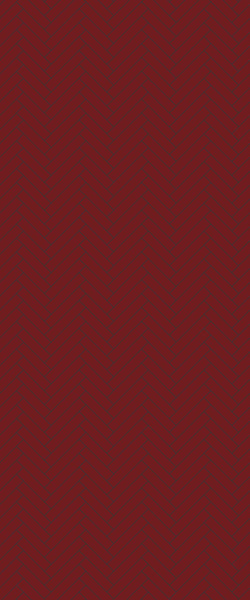 Red Single Herringbone Tile Acrylic Shower Panel 2440mm x 1220mm ( 3mm Thick) - CladdTech