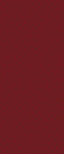 Red Diagonal Herringbone Tile Acrylic Shower Panel 2440mm x 1220mm ( 3mm Thick) - CladdTech