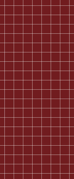 Red Checkerboard Tile Acrylic Shower Wall Panel 2440mm x 1220mm ( 3mm Thick) - CladdTech