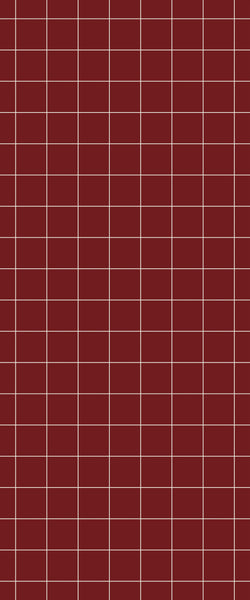 Red Checkerboard Tile Acrylic Shower Wall Panel 2440mm x 1220mm ( 3mm Thick) - CladdTech