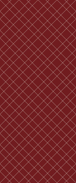Red Basket Weave Tile Acrylic Shower Panel 2440mm x 1220mm ( 3mm Thick) - CladdTech