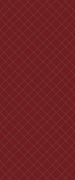 Red Basket Weave Tile Acrylic Shower Panel 2440mm x 1220mm ( 3mm Thick) - CladdTech