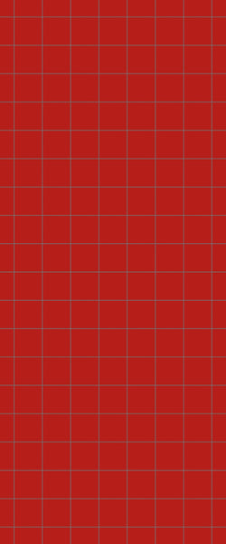 Red Checkerboard Tile Acrylic Shower Wall Panel 2440mm x 1220mm ( 3mm Thick) - CladdTech
