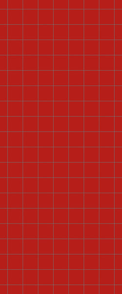 Red Checkerboard Tile Acrylic Shower Wall Panel 2440mm x 1220mm ( 3mm Thick) - CladdTech