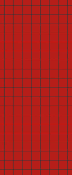 Red Checkerboard Tile Acrylic Shower Wall Panel 2440mm x 1220mm ( 3mm Thick) - CladdTech