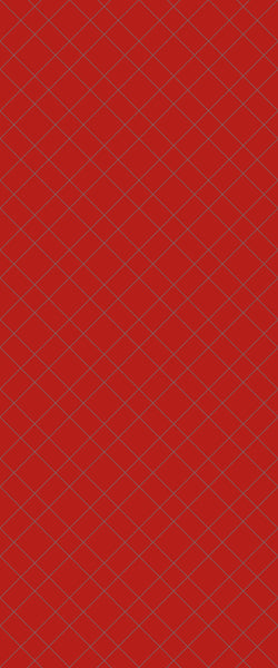 Red Basket Weave Tile Acrylic Shower Panel 2440mm x 1220mm ( 3mm Thick) - CladdTech