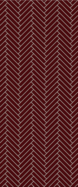 Red Double Herringbone Tile Acrylic Shower Panel 2440mm x 1220mm ( 3mm Thick) - CladdTech