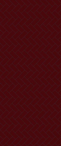 Red Diagonal Herringbone Tile Acrylic Shower Panel 2440mm x 1220mm ( 3mm Thick) - CladdTech