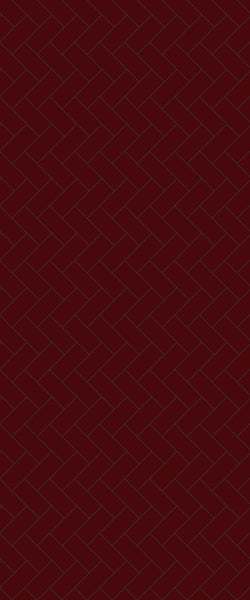 Red Diagonal Herringbone Tile Acrylic Shower Panel 2440mm x 1220mm ( 3mm Thick) - CladdTech