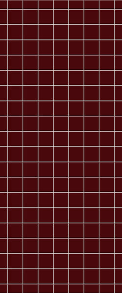 Red Checkerboard Tile Acrylic Shower Wall Panel 2440mm x 1220mm ( 3mm Thick) - CladdTech