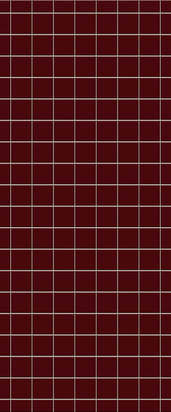 Red Checkerboard Tile Acrylic Shower Wall Panel 2440mm x 1220mm ( 3mm Thick) - CladdTech
