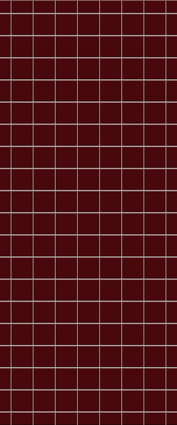 Red Checkerboard Tile Acrylic Shower Wall Panel 2440mm x 1220mm ( 3mm Thick) - CladdTech