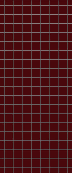 Red Checkerboard Tile Acrylic Shower Wall Panel 2440mm x 1220mm ( 3mm Thick) - CladdTech