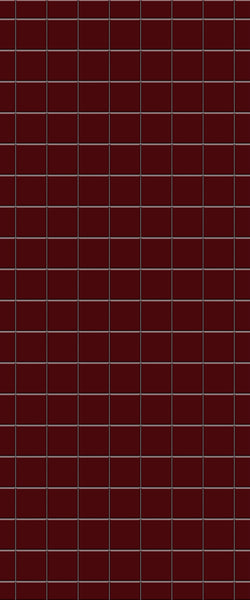 Red Checkerboard Tile Acrylic Shower Wall Panel 2440mm x 1220mm ( 3mm Thick) - CladdTech