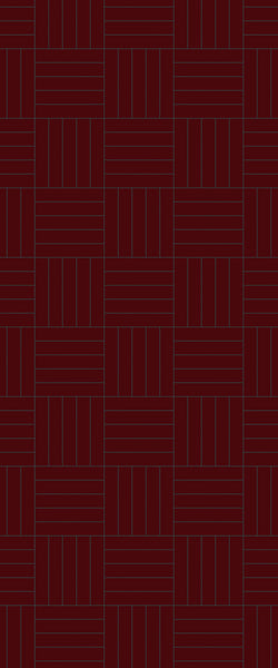 Red Mosaic Tile Acrylic Shower Wall Panel 2440mm x 1220mm ( 3mm Thick) - CladdTech