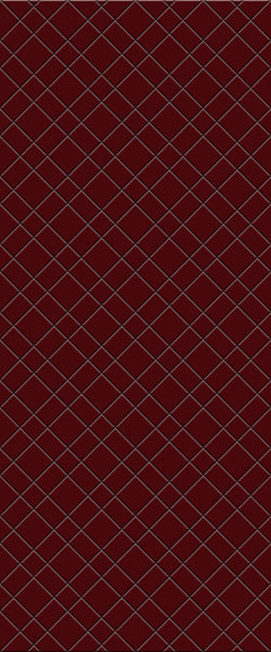 Red Basket Weave Tile Acrylic Shower Panel 2440mm x 1220mm ( 3mm Thick) - CladdTech