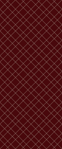 Red Basket Weave Tile Acrylic Shower Panel 2440mm x 1220mm ( 3mm Thick) - CladdTech