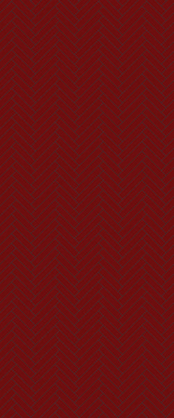 Red Single Herringbone Tile Acrylic Shower Panel 2440mm x 1220mm ( 3mm Thick) - CladdTech
