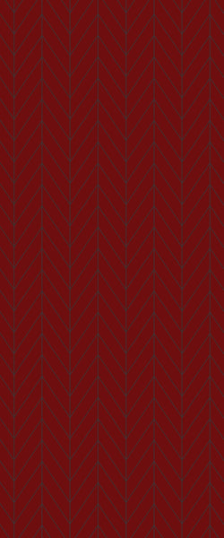Red Chevron Tile Acrylic Shower Wall Panel 2440mm x 1220mm ( 3mm Thick) - CladdTech