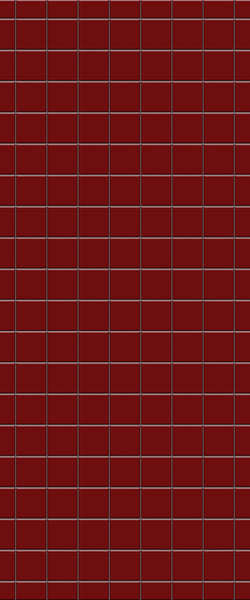 Red Checkerboard Tile Acrylic Shower Wall Panel 2440mm x 1220mm ( 3mm Thick) - CladdTech