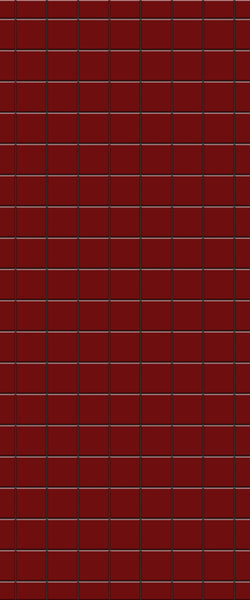 Red Checkerboard Tile Acrylic Shower Wall Panel 2440mm x 1220mm ( 3mm Thick) - CladdTech