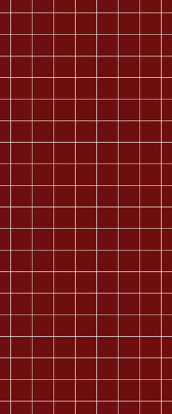 Red Checkerboard Tile Acrylic Shower Wall Panel 2440mm x 1220mm ( 3mm Thick) - CladdTech