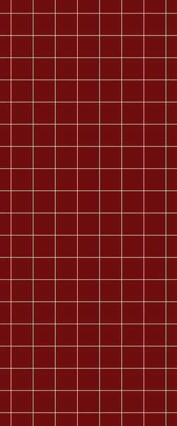 Red Checkerboard Tile Acrylic Shower Wall Panel 2440mm x 1220mm ( 3mm Thick) - CladdTech