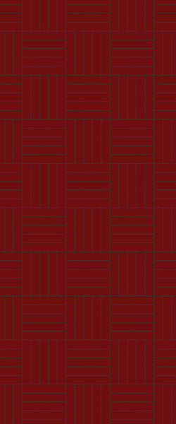 Red Mosaic Tile Acrylic Shower Wall Panel 2440mm x 1220mm ( 3mm Thick) - CladdTech