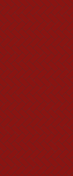 Red Diagonal Herringbone Tile Acrylic Shower Panel 2440mm x 1220mm ( 3mm Thick) - CladdTech