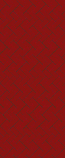Red Diagonal Herringbone Tile Acrylic Shower Panel 2440mm x 1220mm ( 3mm Thick) - CladdTech