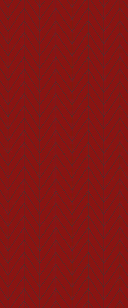 Red Chevron Tile Acrylic Shower Wall Panel 2440mm x 1220mm ( 3mm Thick) - CladdTech
